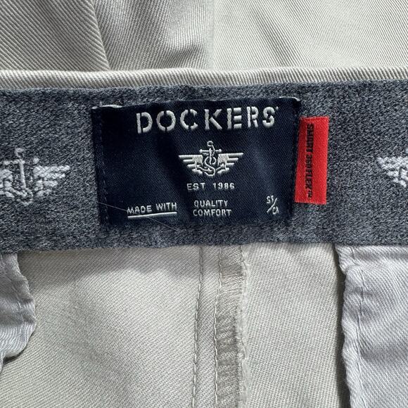 Dockers Workday Khaki Classic Fit Smart 360 Flex Men's Size 36x29 Beige - Picture 6 of 11